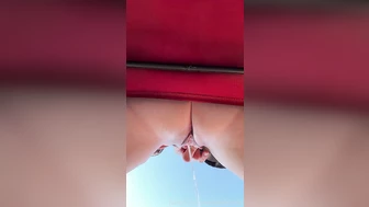 womandriven - A nice warm day for a piss lol.. two... - 2