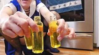 NerdyFaery - Wetting my Leggings