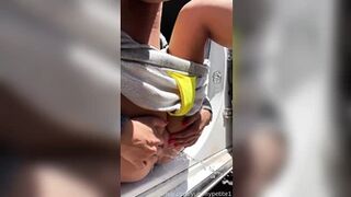 littlethicklily - Trying to take a secret pee