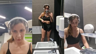 mystickate - Pissing in a gym