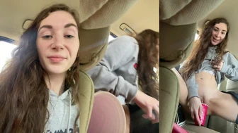 itscassiebish - Peed in the car.. ? #pee #peeing...