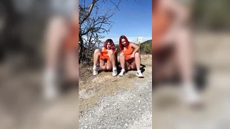 SophiesWetWorld - Peeing in public ?? some walkers definately...