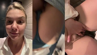 mischagoeswild - Another pee at an establishment. With...
