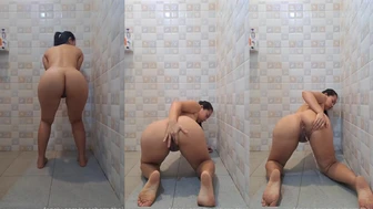 peecherrythai - For my shower pee fans...such horny as...