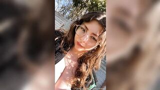 aldanaweed - Sunny day means I can pee chilling outside...