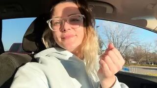babykaitt - Public Pee in the parking lot while i was...