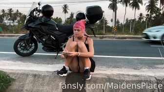 MaidensPlace - ever felt desperate to pee and have a cig...