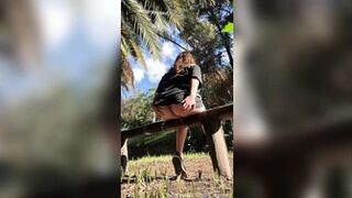 aldanaweed - Public pee at the park #pee #piss...