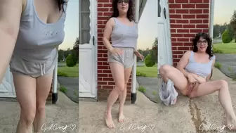 OpalCurves - I was bursting to go, so I headed outside...