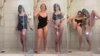 heidiv - desperate to pee after a girls night out...