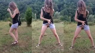 Lily_Slutty - Who is the naughty girl here? #outdoor...