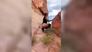 damazonia_ - P!ssing in the wild, wishing it was your face. #toilettr.. (OnlyFans)