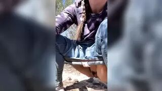 milkyweedmama - Another hike, another outdoor pee! #pee...