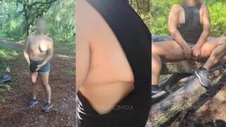 geekymom - Kicking off fall with a naked hike on a #public...