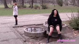 Aranka caught by jogger