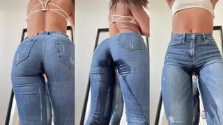 petitefetish - My favourite pair of jeans. They looked good...