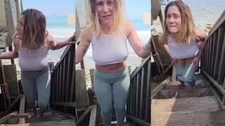 Aderesquin - I couldnt hold my pee at the beach and soaked my...