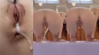 pikablizzardd - My tiny & tight pussy is full of cum! Watch me...