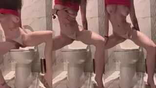 pikablizzardd - My pussy peeking out from my panty, my tits...