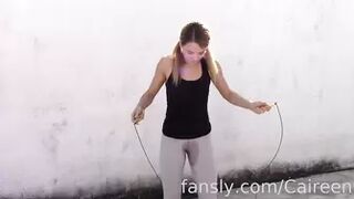 Caireen - Skipping Makes Me Pee #pee #fyp #piss...