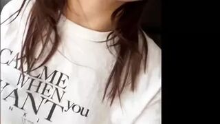 kinkysis - Pee to TK MAXX bag in the morning #teen #young...