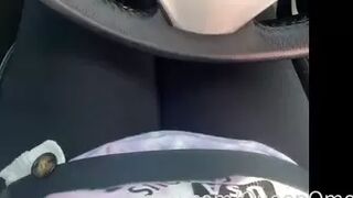 QueenOmo - Morning commute car desperation leads to pee in...