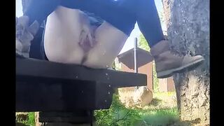 Piss-tits - Had a quick piss while out hiking. The thrill of...