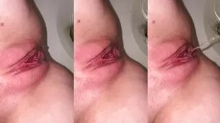 DestinationKat - A long pee after an orgasm #closeup...