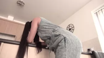 Max - Max Wets Her Jumpsuit