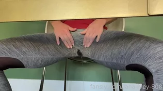 lana-ivey-808 - Peeing in my yoga pants