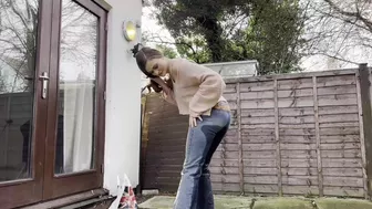 All Soaked - Honour May Pees Her Jeans