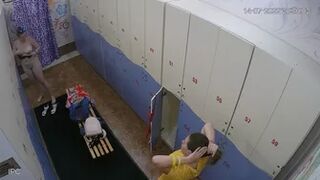New in the water park locker room 012