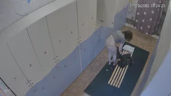 New in the water park locker room 011