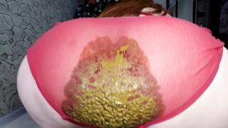 janet - Red Panty Poop