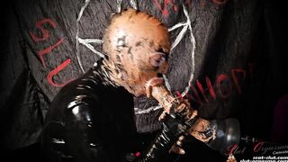 SlutOrgasma - Extreme shit play swallowing and sex machine fucked