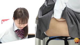 DLEE-795 05 A true story of high school girls diarrhea: loose feces staining innocent panties!