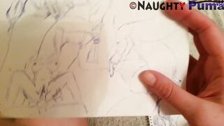 NaughtyPuma - Drawing PantyPoop
