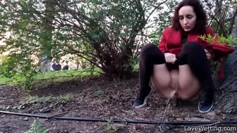 Delia - Pissing scene