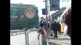 Extreme Public Piss Girls Mariann - Aniko - Vanessa