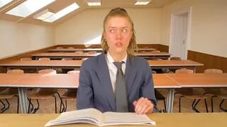 Peachypoppy - Teacher Makes Student Piss Herself