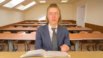 Peachypoppy - Teacher Makes Student Piss Herself
