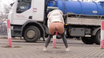 Silvia Black - Pissing scene