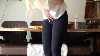 Aston - Aston's Dark Jeans Get Very Shiny