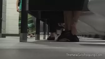 Under Stall Voyeur 3