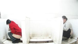 2024 New Service Area Panoramic Toilet Photo 1 Mirror 3 Positions 39V [Original Version of a Certain Room]