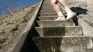 Christina Santes - Pissing Scene