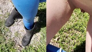 mazzykiti - I stayed outside gardening too long and by the time I needed to go