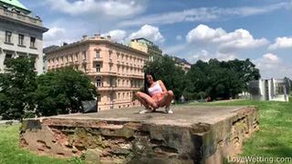 Silvia Black - Pissing scene