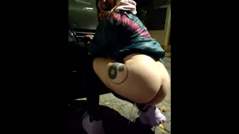 CoralJade01 - Nasty girl peeing in public