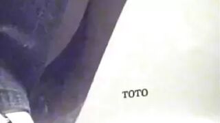 Japanese Style Toilet Peeing I